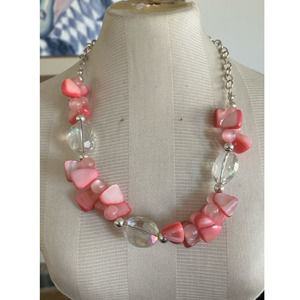 Lia Sophia Shell Single Strand Necklace t Fashion Women Party Jewelry